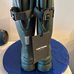 Tretorn Dark Green Rain Boots